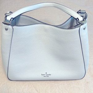Kate Spade Frosted Blue Leila Medium Purse